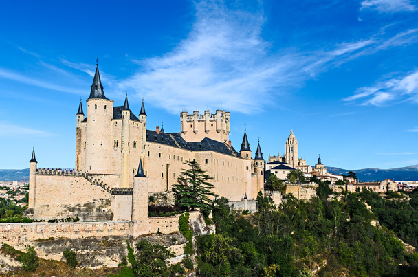 Segovia, İspanya 'dan Alcazar - Fotoğraf, Görsel