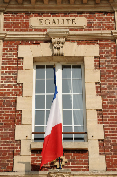 Francie, radnice gasny v oblasti eure - Fotografie, Obrázek