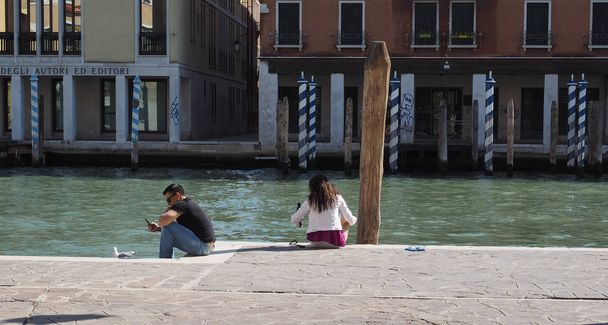 Canal Grande in Venetië - Foto, afbeelding