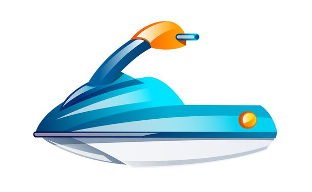 vector icono jet ski
 - Vector, imagen