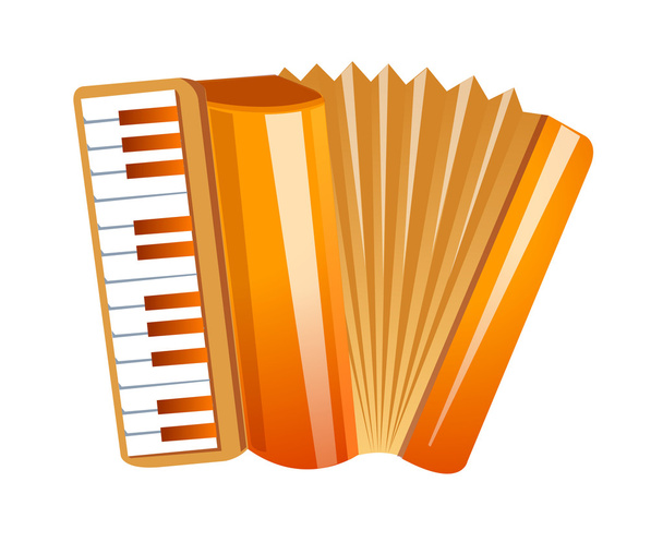 Vector icon accordion - Vector, Image