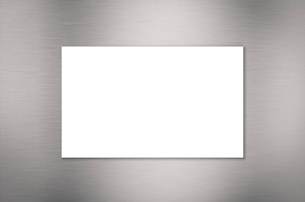blanco tarjeta de nombre en blanco
 - Foto, imagen