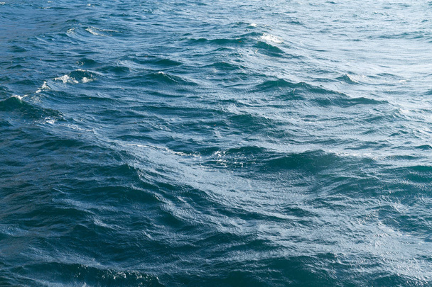 Κάτοψη των κυμάτων της θάλασσας - Φωτογραφία, εικόνα