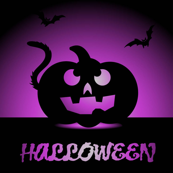 Halloween Pumpkin icon - Vetor, Imagem