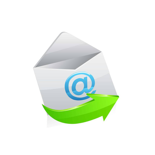 email envelope icon vector - Vector, Image