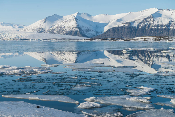 Gletscherlandschaft in Island - Foto, Bild