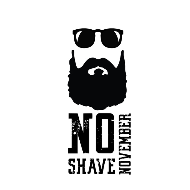 Beard icon on white background - Photo, Image
