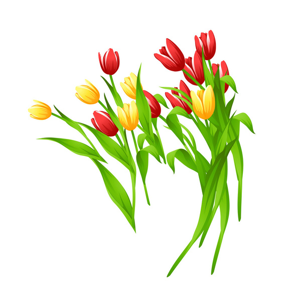 vector pictogram tulip - Vector, afbeelding