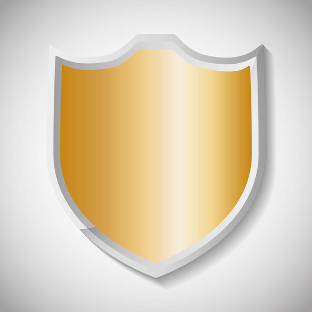 shield icon image - Vektor, kép