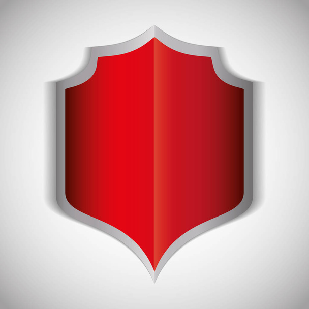 shield icon image - Διάνυσμα, εικόνα