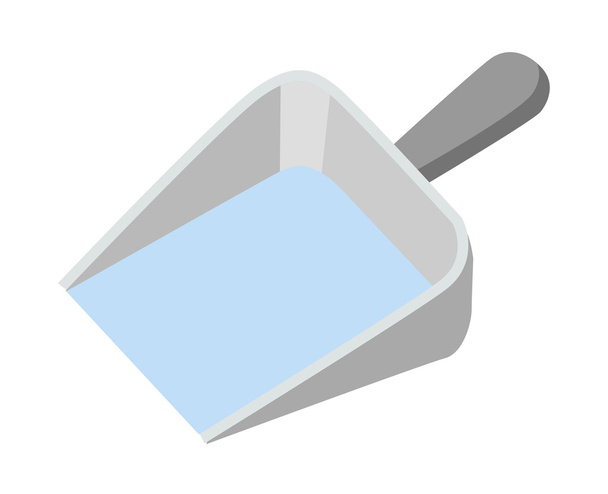 Icon dustpan - Vector, Image