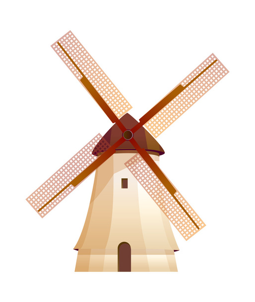 Old mill - Vector, Image