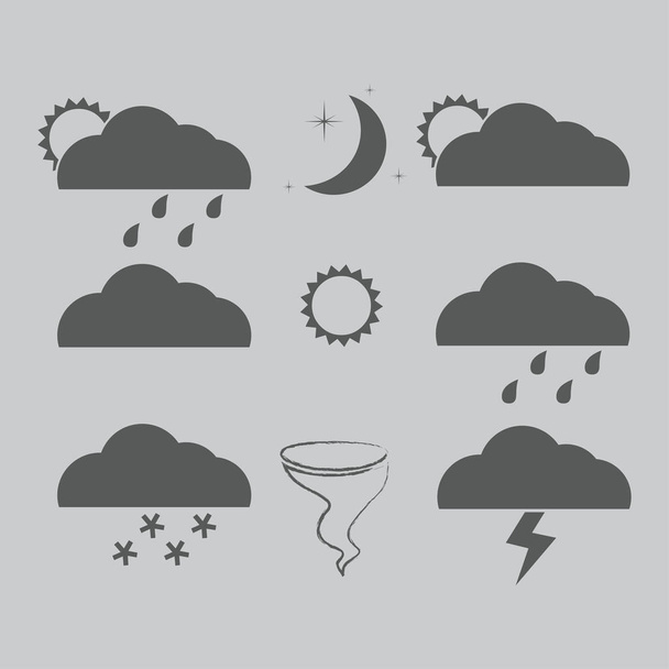icônes web météo
 - Vecteur, image