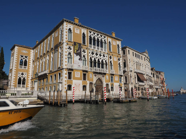 Canal Grande in Venice - Valokuva, kuva