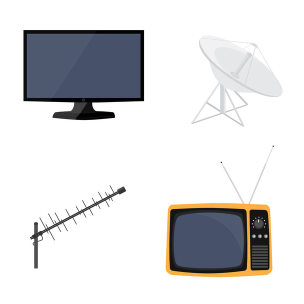 TV-Set Vektor - Vektor, Bild