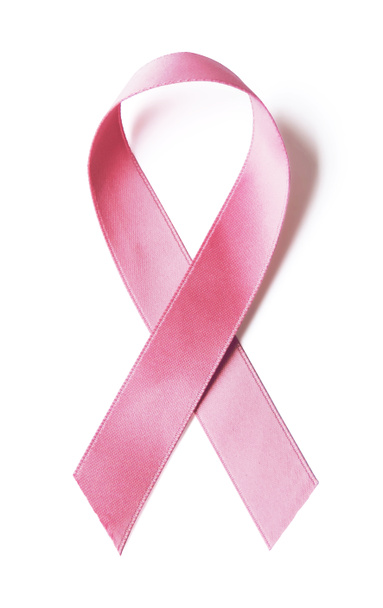 Breast cancer ribbon, isolated  - Photo, Image