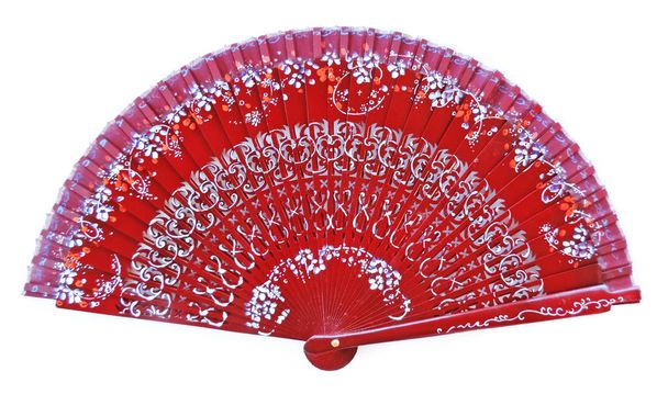 Spanish fan, decorative wood fan - Photo, Image
