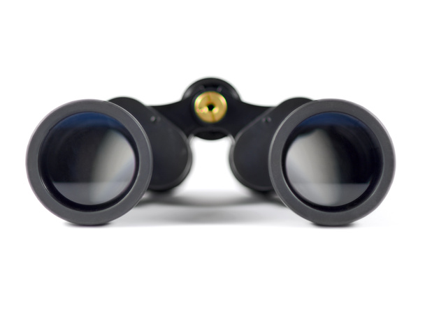 Black binoculars or spyglass - Photo, Image