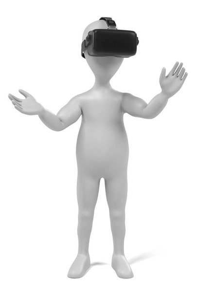 3d rendu de caractère avec casque VR
 - Photo, image