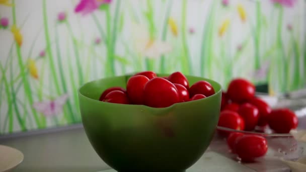 Tál száraz paradicsom - Felvétel, videó