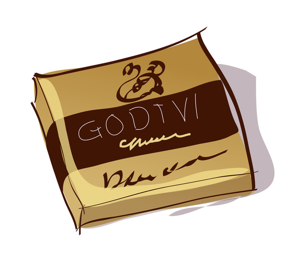 Boîte de chocolats
 - Vecteur, image