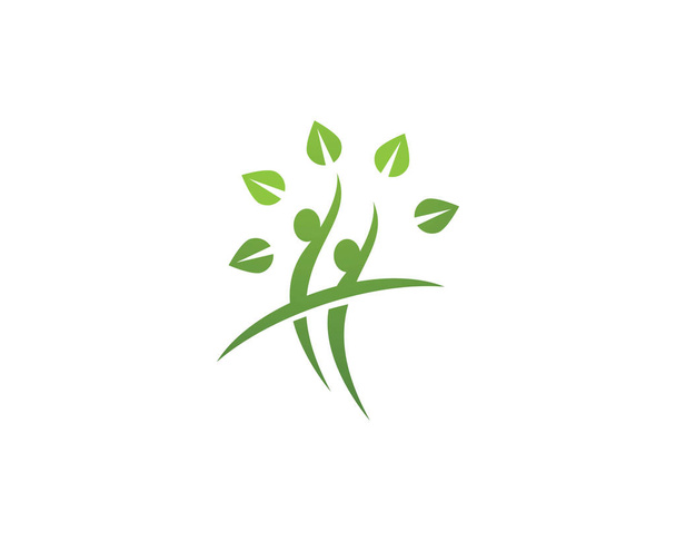 Logo für gesundes Leben - Vektor, Bild
