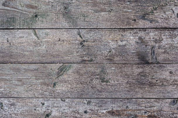 Old unpainted wooden boards background - Foto, Imagem