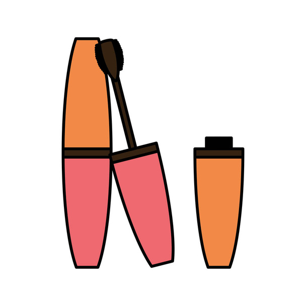 Make-up und kosmetisches Design - Vektor, Bild