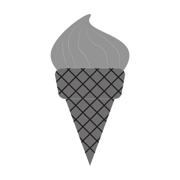 Jégkrém ikon - Vektor, kép
