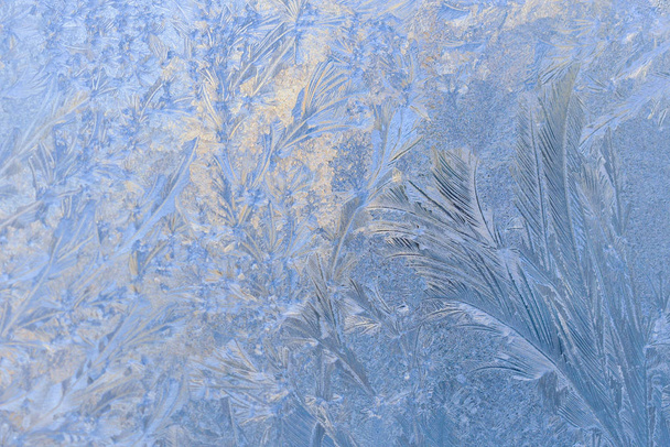 Wallpapers frost on the glass - Photo, Image