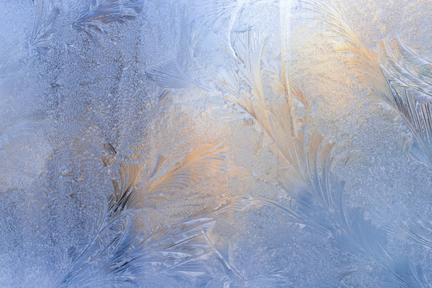 Wallpapers frost on the glass - Photo, Image