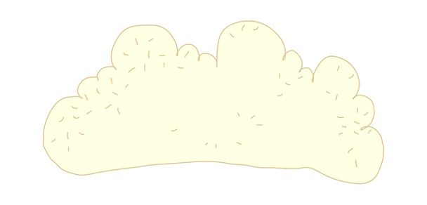Nube beige
 - Vettoriali, immagini