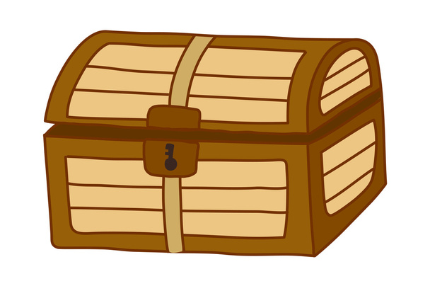 Vector treasure box - Вектор, зображення