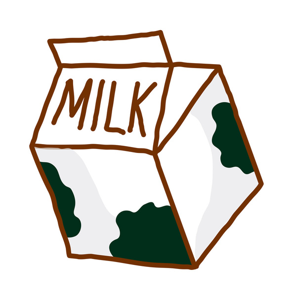 Illustrazione del vettore del latte
 - Vettoriali, immagini