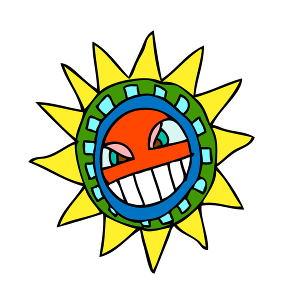 太陽のベクトル図 - ベクター画像