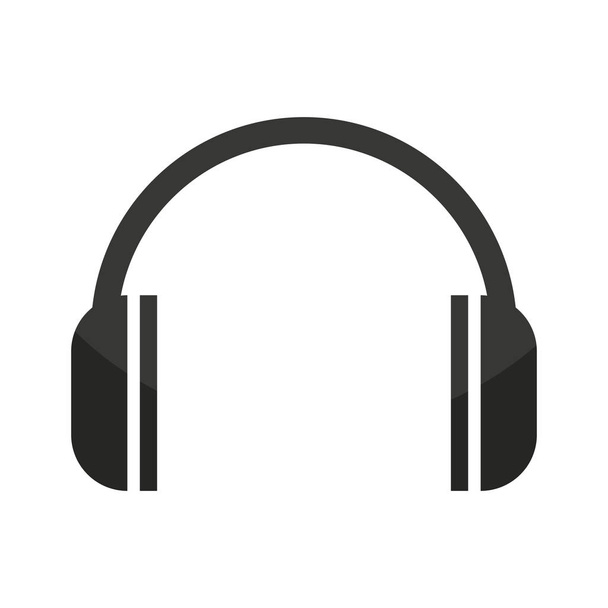fone de ouvido ícone dispositivo de áudio
 - Vetor, Imagem