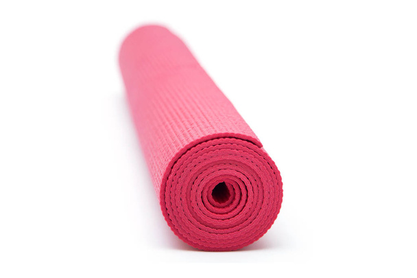 Pink exercise matt - Photo, Image