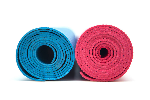 Tapetes de exercício coloridos
 - Foto, Imagem