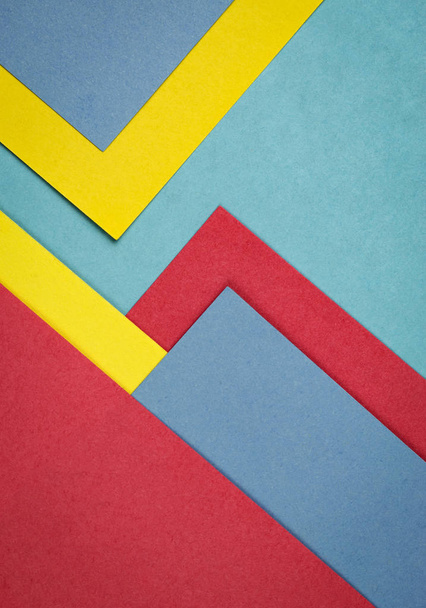 šikmo skládaný barevný papír - Fotografie, Obrázek