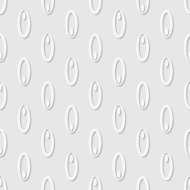 Seamless pattern of ovals. Abstract background. - Вектор,изображение