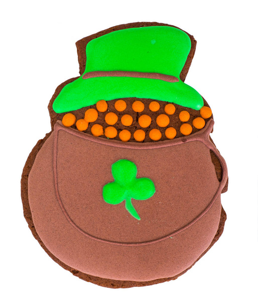 Sweet Gingerbread for St. Patricks Day - Photo, Image