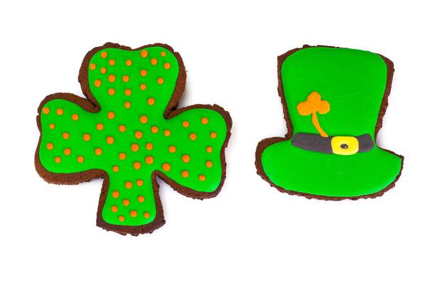 St Patricks Günü için tatlı Gingerbread - Fotoğraf, Görsel