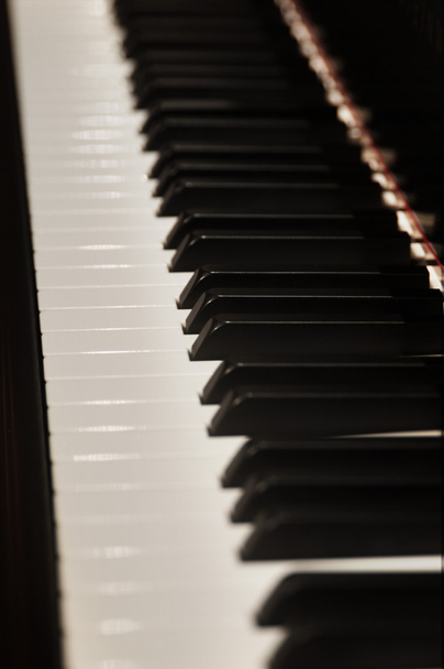 Teclas de piano
 - Foto, imagen