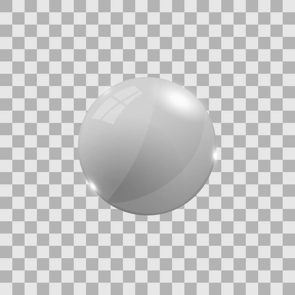Sphère 3D blanche
 - Vecteur, image