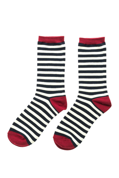 Dvojice bavlněné ponožky pro oblečení - Fotografie, Obrázek