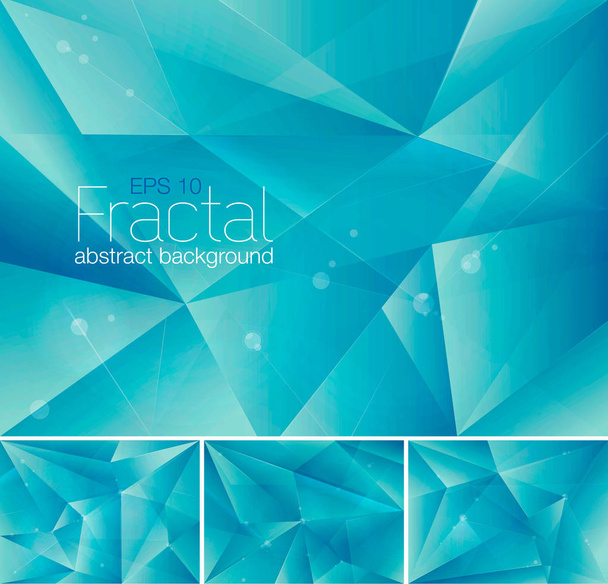 Fractal Abstract Background - Vector, Image