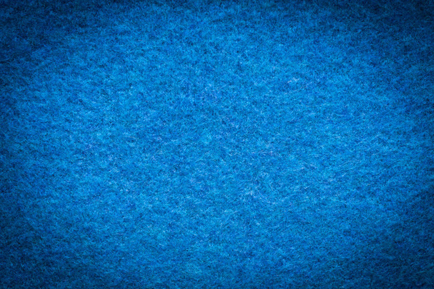 Niebieski wełniany szmatką tekstura - Zdjęcie, obraz
