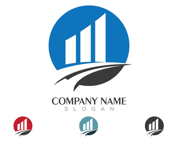 logotipo das finanças das empresas
 - Vetor, Imagem