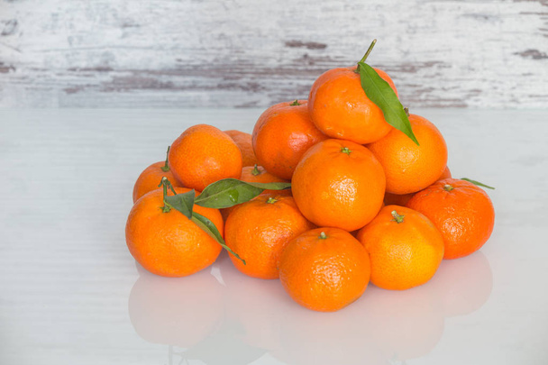 Fresh mandarins fruits  - Φωτογραφία, εικόνα
