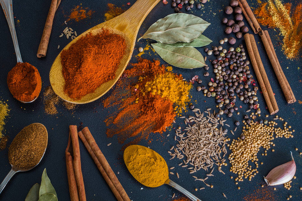 Natural spice and herbs - Photo, Image